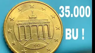 50 euro cent 2013 Germany BEAUTIFULLY PRESERVED COIN - BU 35.000