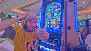 My ASTONISHING Slot Machine Win At The Palazzo Casino In Las Vegas! 🔥