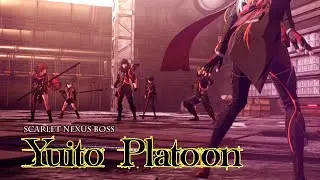 Scarlet Nexus  Boss  Fight (Kasane Playthrough): Yuito Platoon 2 (Yuito, Hanabi, and Gemma)