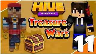 They Ruined My Snowball Trap... - Treasure Wars: Solos (The Hive) - Minecraft #11