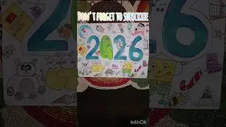 Coloring of doodling by me and my brother  #transitionalert#art#drawing#newyear2026#shorts#artist