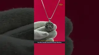 Sterling Silver Lord Ganesha Pendant And Chain With BIS Hallmark | TaaroSe By Osasbazaar #ganesha