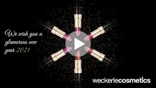 Weckerle Cosmetics wishes a glamorous New Year 2021!
