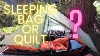 CHOOSING SLEEPING BAGS & QUILTS | ULTRALIGHT BACKPACKING GEAR | 2 FOOT ADVENTURES
