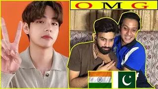 Pakistani React On KIM TAEHYUNG Tiktok Videos | V BTS Army Member | V hindi Tiktok | Reaction Videos