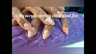 Five designs, same person #nailempress #fingertipsaotearoa #fingertipped #acrylicnails