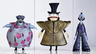 The Nightmare Before Christmas My Hyde, Corpse Dad & Corpse Mom Figure Review Diamond Select