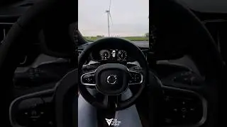 350HP Volvo V60 T6 recharge acceleration 0-100km/h