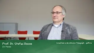 Prof. Dr. Stefan Doose - Zur Person