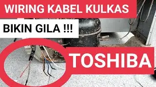 KULKAS TOSHIBA 2 PINTU HILANG JALUR ! MERAKIT JALUR TIMER TOSHIBA #WIRINGKABELKULKASTOSHIBA2PINTU