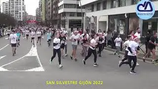 🔆 CARRERA SAN SILVESTRE GIJON  ✳️PASO INTEGRO POR  AVENIDA CASTILLA