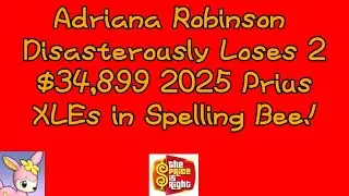 Dismal 2 Car Loss in The Price is Right's Spelling Bee: Deerling Loses Solo Mode in Mario Party 6