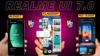 realme UI 7 in Flagship VS realme UI 7 in MidRange Vs Realme UI 7 in Budget  Difference & Changed 💥