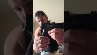 Baby Tisas holster with the new red dot.