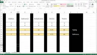 Excel Simple Tutorial: Calculating (Part 2/10)