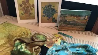 Van Gogh Museum In Amsterdam / Silk Scarves Reveal