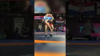 Beautiful throw (rear belt) from Lomadze I. #wrestler #wrestling #шахты #грекоримскаяборьба #sports