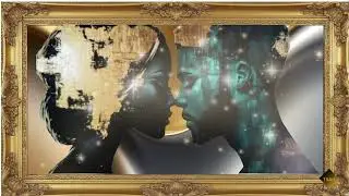 Framed TV Art - One LOVE - TV Oil Painting -TV Wallpaper