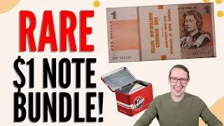 Rare $1 Banknote Bundle, Holden Heritage Tin and Canadian Fundraising Silver Coins!