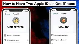Как использовать два Apple ID на одном iPhone / Использование двух Apple ID на одном iPhone