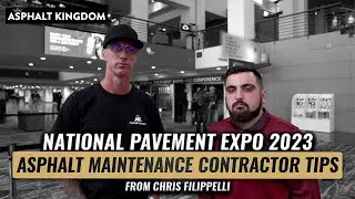 Asphalt Maintenance Contractor Tips From Chris Filippelli | National Pavement Expo 2023
