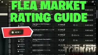 Escape From Tarkov - How To Increase Your Flea Market RATING And OFFERS! Full Guide!