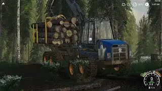 Fs19 forestry on Eledan ep5 [Forwarding a bit (New rottne dlc)