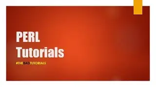 Perl Tutorial - 44: Subroutines