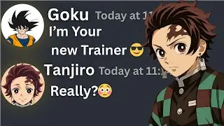 If Goku Becomes Tanjiro’s Master?! 😳⚔️ | Goku Trains Demon Slayer Tanjiro