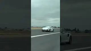 800HP Porsche Turbo S VS Tesla Model S Plaid! *0-175MPH* #shorts