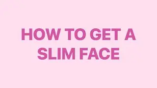 HOW TO GET A SLIM FACE IN 3MIN//HOW TO SLIM YOUR FACE//FACE EXERCISES