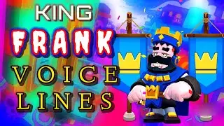 King Frank skin voice lines and quotes - dialogues Brawl Stars