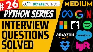 AIRBNB Interview Question Explained - Python Data Science | 