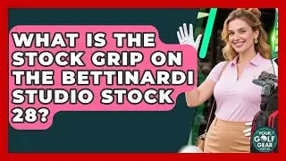 What Is The Stock Grip On The Bettinardi Studio Stock 28? - Your Golf Gear Insider