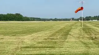 Waco YMF5 takeoff