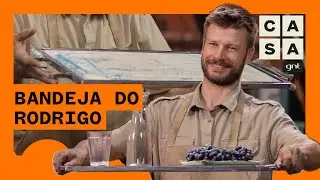 Rodrigo Hilbert constrói bandeja utilizando porta de madeira | Faça Você Mesmo