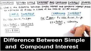 How to solve compound interest and simple interest using short trick 😱✅