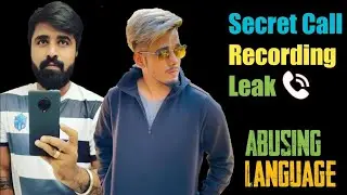 Scout Ghatak Secret Call Recording Leak Full abusing language