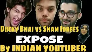 Ducky Bhai vs Sham Idrees | Ducky bhai Vs Shahmeer Abbas | Sham Idrees Roast | Ducky Bhai New Video