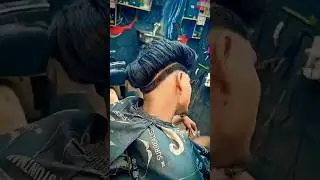 two side slope cutting hair style #shorts #trend two side cutting #youtubeshorts #trending hairstyle