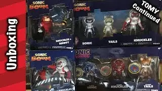 TOMY Sonic unboxing Part 2 ...Space Suits, Badniks and Pixel figures