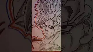 GOKU 🔥 | SLOW ART #art #animecharacter #anime #fanart #slowartofficial