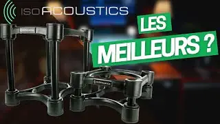 Les MEILLEURS SUPPORTS pour ENCEINTES de MONITORING avec les ISOACOUSTICS