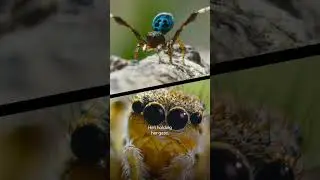 This spider loves to dance 💃🕺🕷️