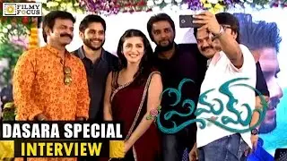 Premam Movie Team Dasara Special Funny Interview - Filmyfocus.com
