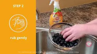 Arm & Hammer Fruit & Vegetable Wash Demonstration