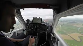 Flying to a private farm strip