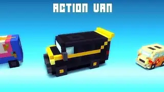 Blocky Highway Traffic Racing 2015 - Car Action Van - Gameplay HD DogByte Games Walkthrough 2024
