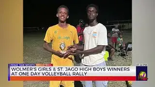 Wolmer's Girls & St. Jago High Boys Winners at One Day Volleyball Rally | TVJ News