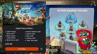 LEGO Horizon Adventures Digital Deluxe Edition VS Standard Edition - What Edition Should I Buy?